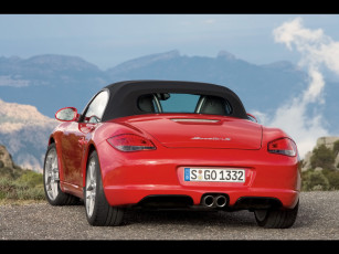 Картинка 2009 porsche boxster автомобили