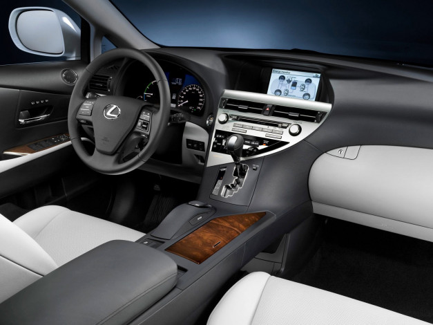 Обои картинки фото rx450h, автомобили, спидометры, торпедо