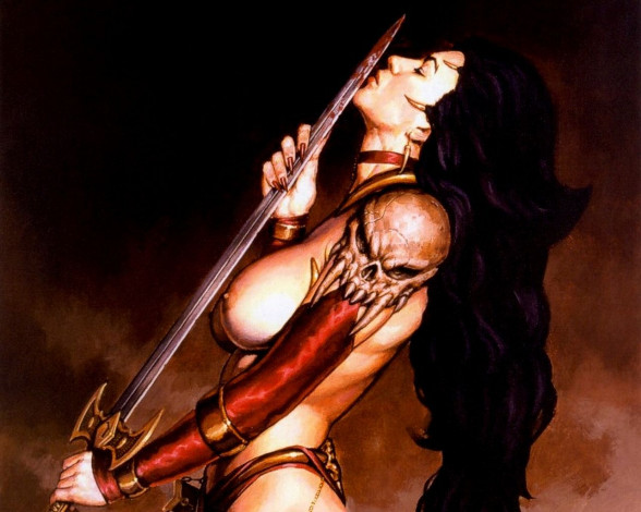 Обои картинки фото фэнтези, девушки