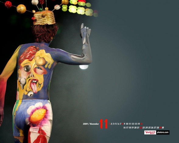 Обои картинки фото календари, люди