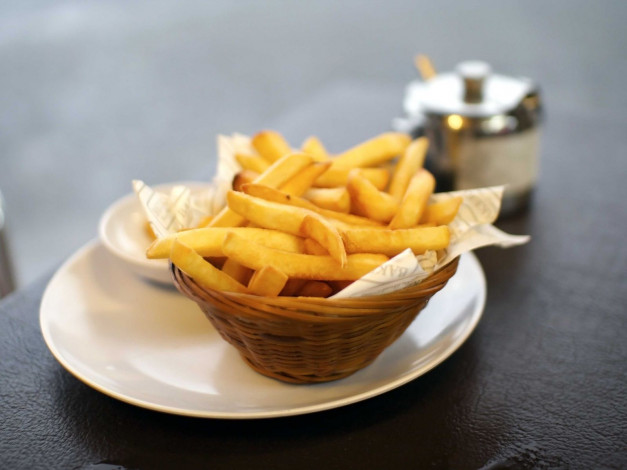 Обои картинки фото еда, Чипсы, картофель, фри