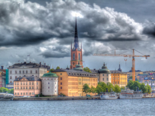 Обои картинки фото города, стокгольм, швеция