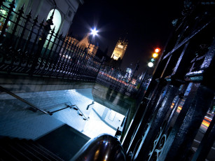 Картинка города огни ночного