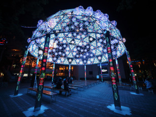 Картинка праздничные новогодние пейзажи