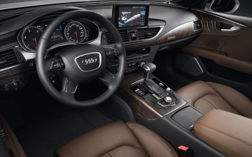 Картинка audi a7 sportback автомобили спидометры торпедо