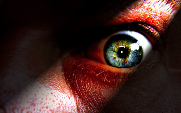 Картинка разное глаза