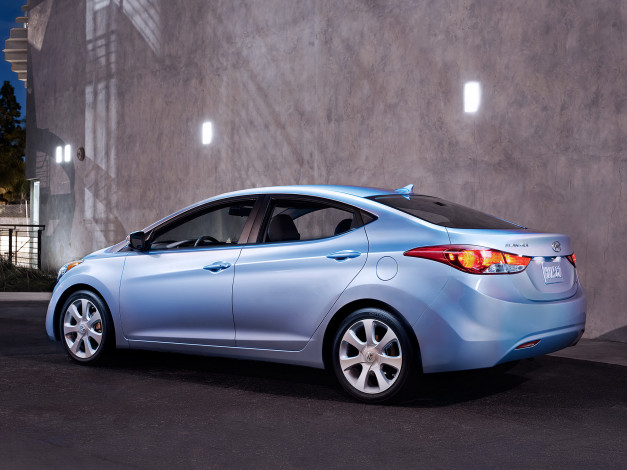 Обои картинки фото elantra, 2011, автомобили, hyundai