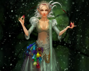 Картинка фэнтези феи эльфийка