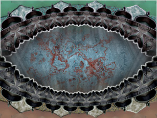 Картинка 3д графика fractal фракталы абстракция узор