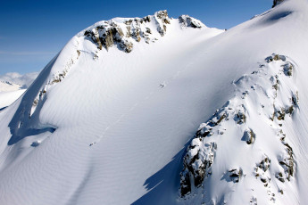 Картинка природа горы снег