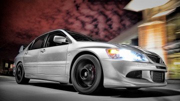 Картинка автомобили mitsubishi evolution