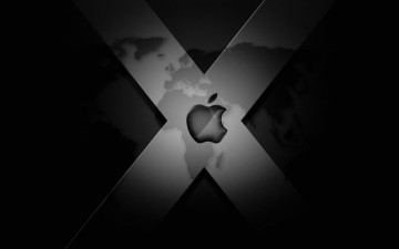 Картинка компьютеры apple логотип яблоко