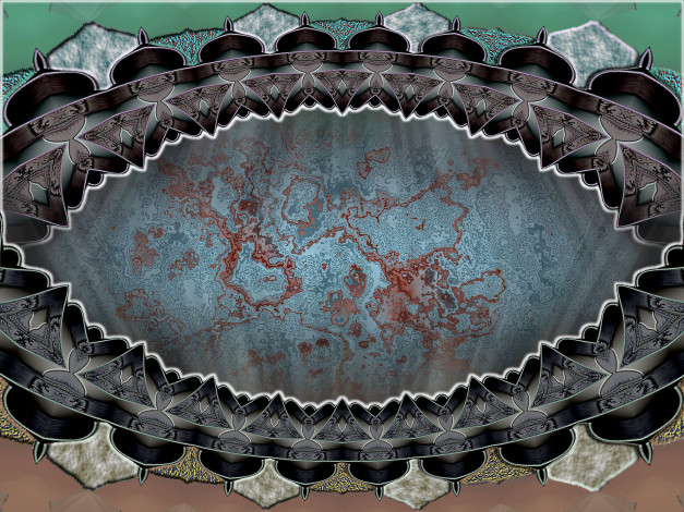 Обои картинки фото 3д, графика, fractal, фракталы, абстракция, узор