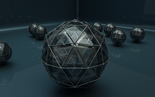 Обои картинки фото 3д, графика, шары