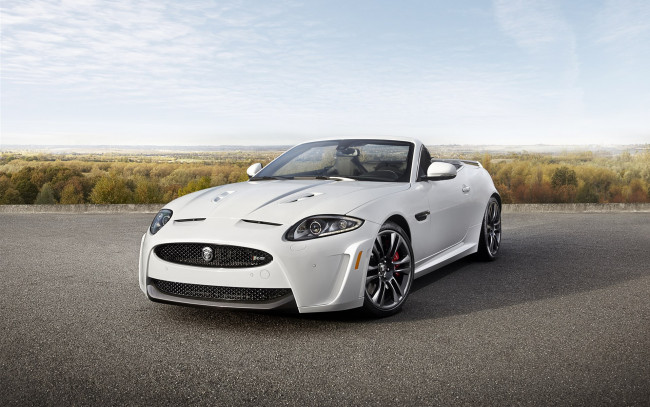 Обои картинки фото jaguar, xkr, convertible, 2012, автомобили