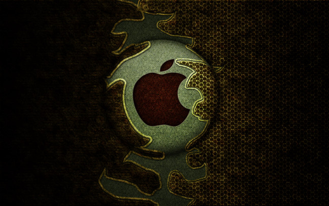 Обои картинки фото компьютеры, apple, яблоко, логотип