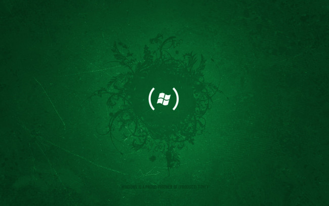 Обои картинки фото компьютеры, unknown, разное, зелёный, windows