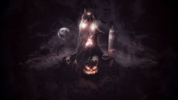 Картинка праздничные хэллоуин чарепа тыква