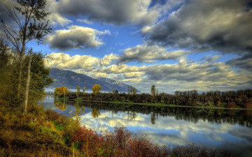 Картинка природа реки озера река горы