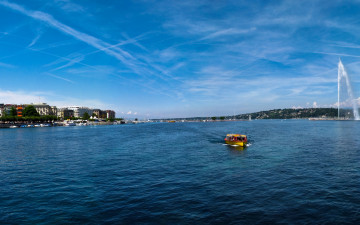 Картинка швейцария женева природа реки озера озеро