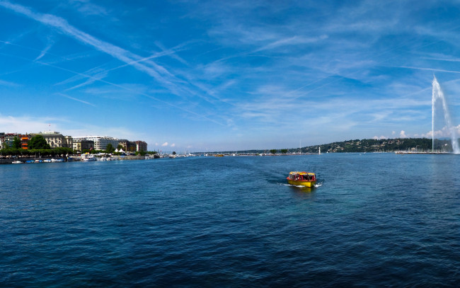 Обои картинки фото швейцария, женева, природа, реки, озера, озеро