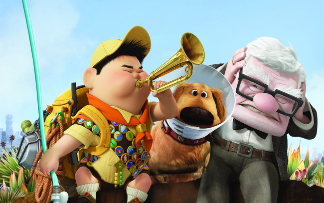 Обои картинки фото вверх, мультфильмы, up