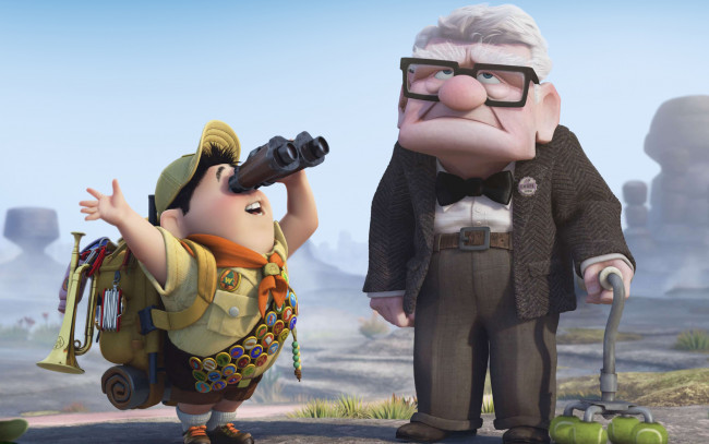 Обои картинки фото вверх, мультфильмы, up