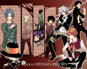 Картинка аниме katekyo hitman reborn реборн