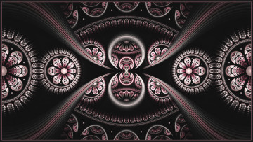 Картинка 3д графика fractal фракталы фон узор цвета