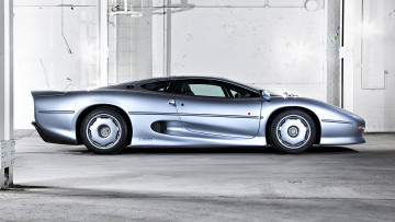 Картинка jaguar xj220 автомобили великобритания класс-люкс легковые land rover ltd