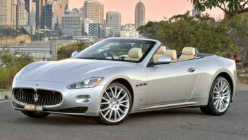 Картинка maserati grancabrio автомобили эксклюзивные спортивные бизнес-класс s p a италия