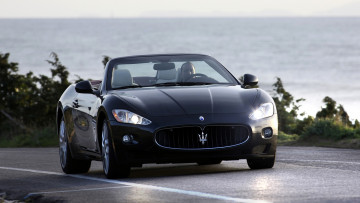 Картинка maserati grancabrio автомобили эксклюзивные спортивные бизнес-класс s p a италия