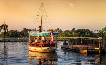 Картинка корабли пароходы река пристань паровое судно