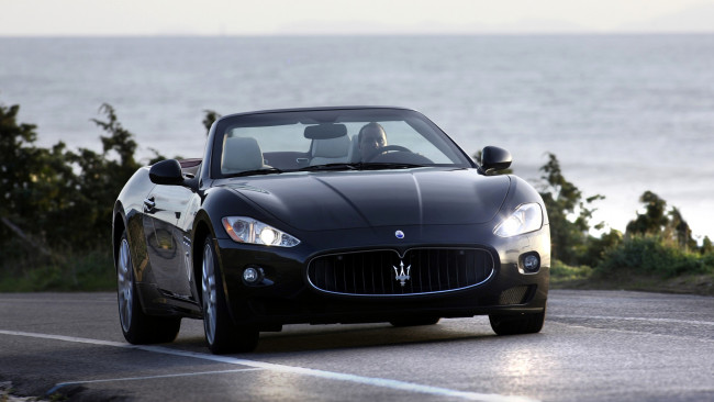 Обои картинки фото maserati, grancabrio, автомобили, эксклюзивные, спортивные, бизнес-класс, s, p, a, италия