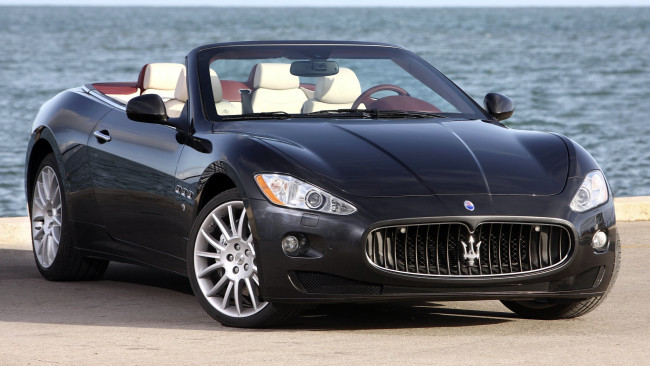 Обои картинки фото maserati, grancabrio, автомобили, s, p, a, италия, бизнес-класс, спортивные, эксклюзивные