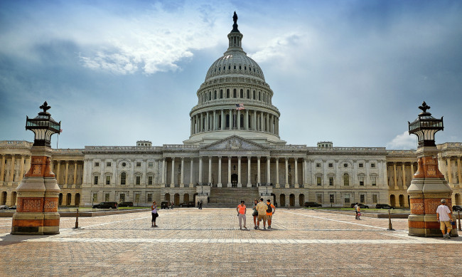 Обои картинки фото united, states, capitol, города, вашингтон, сша, белый, дом, капитолий