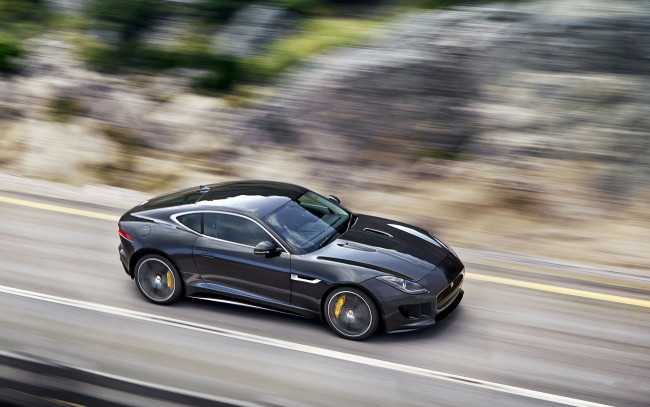 Обои картинки фото jaguar, type, coupe, автомобили, великобритания, класс-люкс, легковые, land, rover, ltd