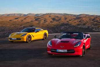 Картинка автомобили corvette c7 chevrolet 2013г