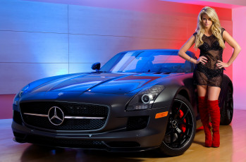 обоя автомобили, -авто с девушками, авто, девица