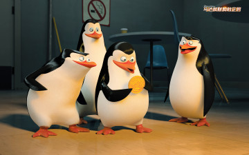 Картинка мультфильмы the+penguins+of+madagascar пингвины клюв глаза