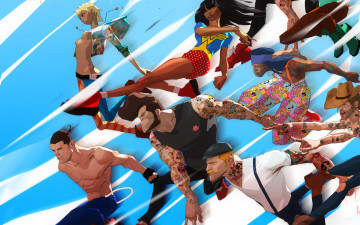 Картинка видео+игры sunset+overdrive экшен шутер overdrive sunset