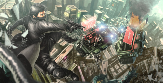 Обои картинки фото видео игры, syndicate, miles, kilo, агент