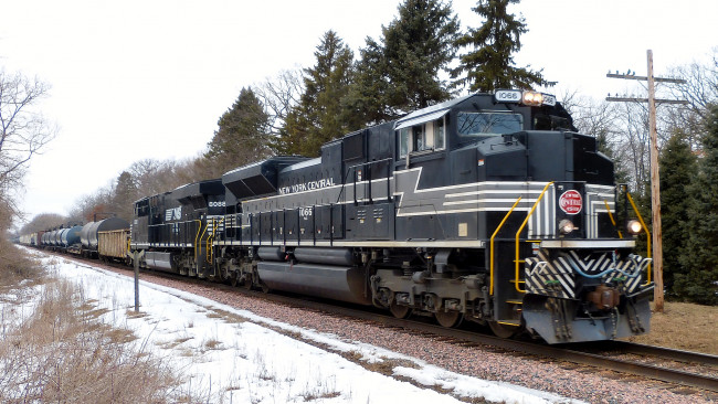 Обои картинки фото техника, поезда, локомотив, дорога, железная, состав