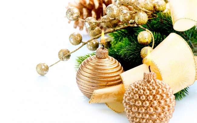 Обои картинки фото праздничные, новогодние свечи, новый, год, рождество, christmas, merry