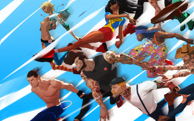 Обои картинки фото видео игры, sunset overdrive, экшен, шутер, overdrive, sunset