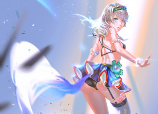 Картинка аниме unknown +другое фон взгляд девушка