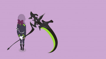 Картинка аниме owari+no+seraph девушка фон последний серафим коса оружие