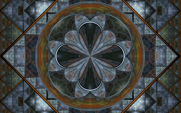 Картинка 3д+графика фракталы+ fractal цвета фон узор