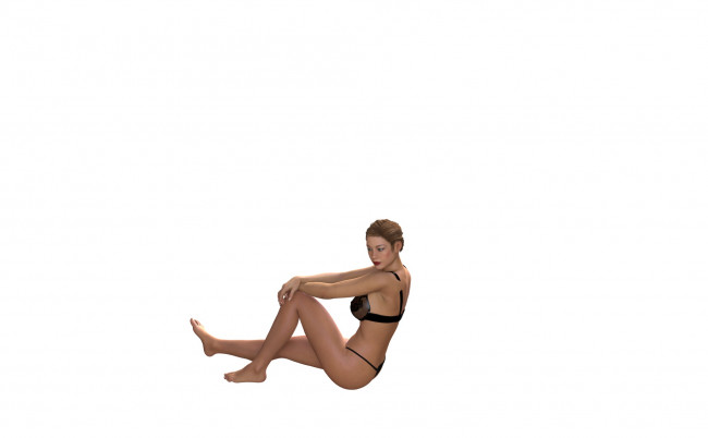 Обои картинки фото 3д графика, люди , people, фон, взгляд, девушка