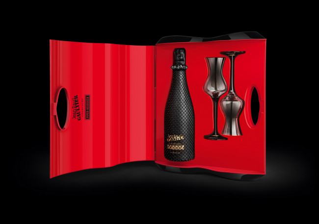 Обои картинки фото бренды, jean paul gaultier, шампанское